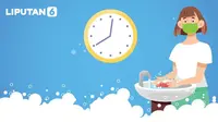 INFOGRAFIS: 9 Waktu Tepat Cuci Tangan Hindari Covid-19