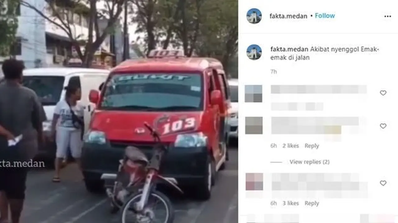 Emak-emak mengamuk