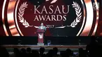 Kepala Staf TNI Angkatan Udara (Kasau) Marsekal TNI Hadi Tjahjanto memberikan sambutan dalam acara KASAU Award di Jakarta, Sabtu (25/11). KASAU Award merupakan ajang untuk para jurnalis dalam pemberitaan TNI AU. (Liputan6.com/Angga Yuniar)