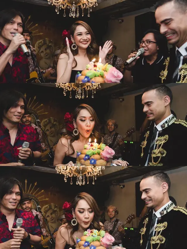 [Bintang] Sudah Berusia 35 Tahun, Dandanan Bunga Citra Lestari Ini Makin Stunning di Hari Spesial