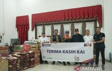 KAI Salurkan Bantuan Kemanusiaan Rp100 Juta untuk Korban Banjir Sumut Aceh