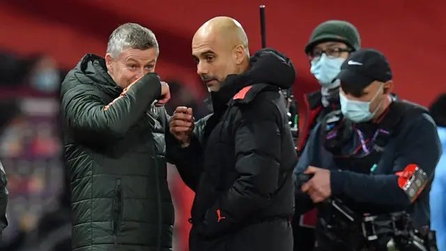 FOTO: Nir Pemenang Dalam Derby Manchester di Old Trafford