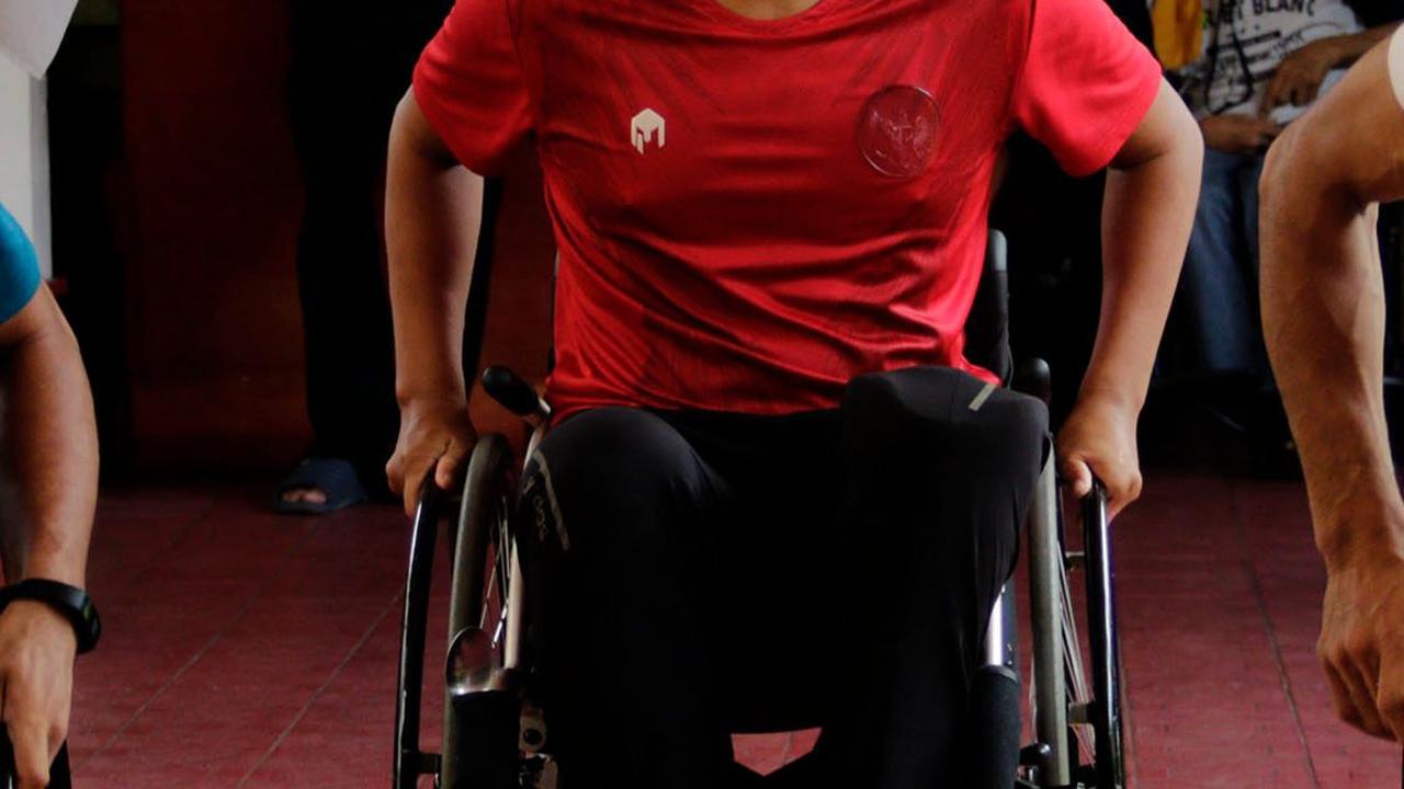 FOTO: Sukacita Penyandang Difabel Rayakan HUT Kemerdekaan RI, dari Balap Kelereng sampai Tanding Pingpong
