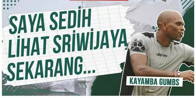 VIDEO: Lebih Dekat Keith Kayamba Gumbs, Nostalgia Kejayaan Sriwijaya FC di Liga Indonesia