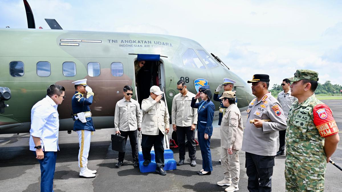Prabowo Tiba di Jawa Tengah, Tinjau Pengelolaan Sampah hingga Proyek Hilirisasi