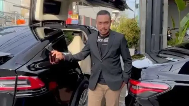 Ahmad Sahroni, Presiden Tesl Club Indonesia sambut baik penggunaan mobil listrik di IMI