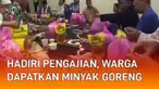 Sebuah acara pengajian dengan bingkisan yang membuat hati warganya senang mengundang perhatian.