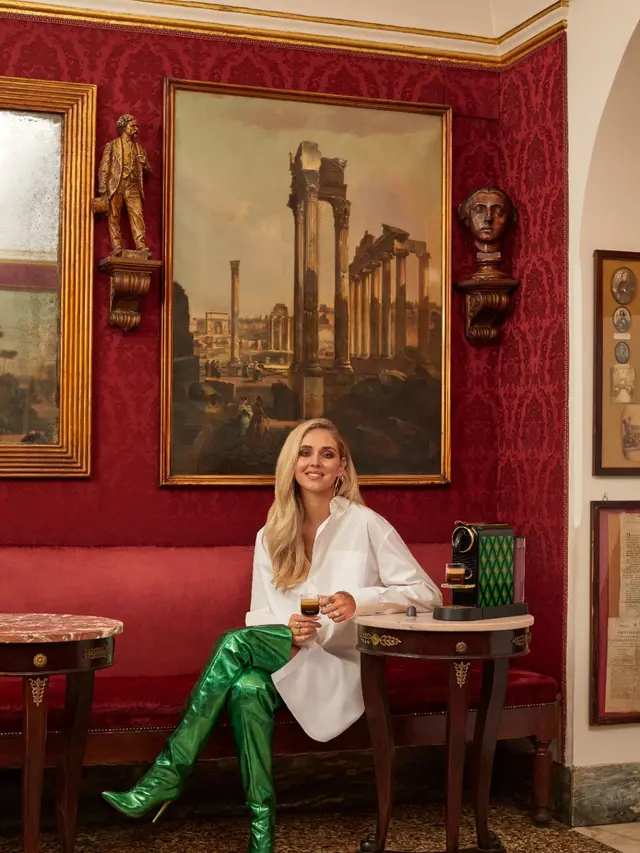 Nespresso X Chiara Ferragni: Ispirazione Italiana 2023.