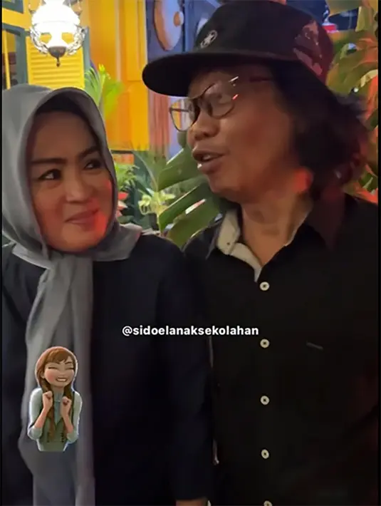 Mandra dan Munaroh (Instagram/sidoelanaksekolahan)