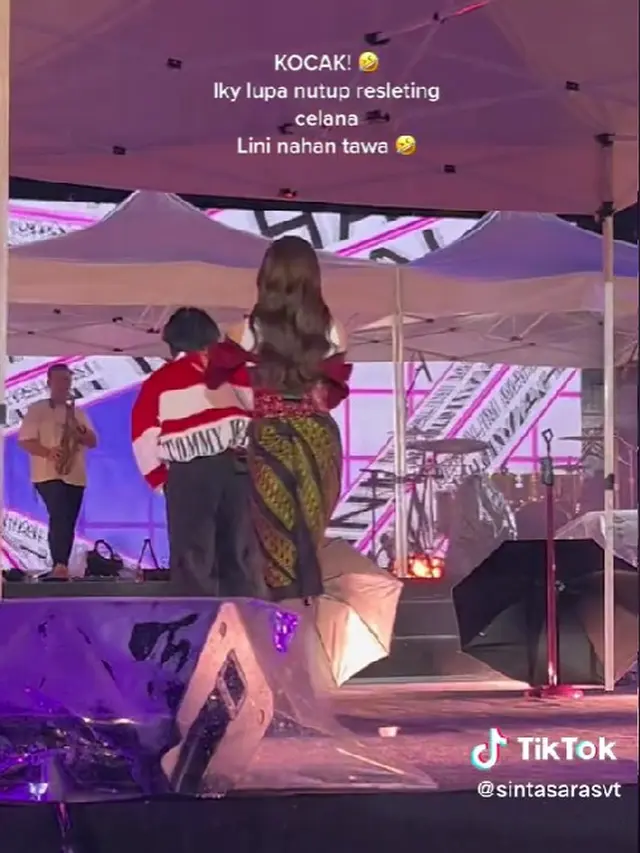 Kejadian Lucu saat Rizky Febian duet dengan Mahalini