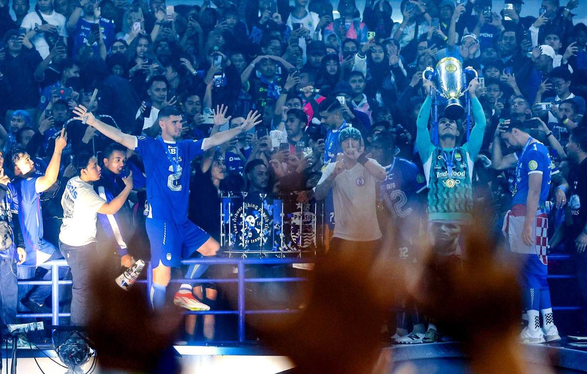FOTO: Persib Bandung Juara Liga 1 BRI Musim 2024/2025