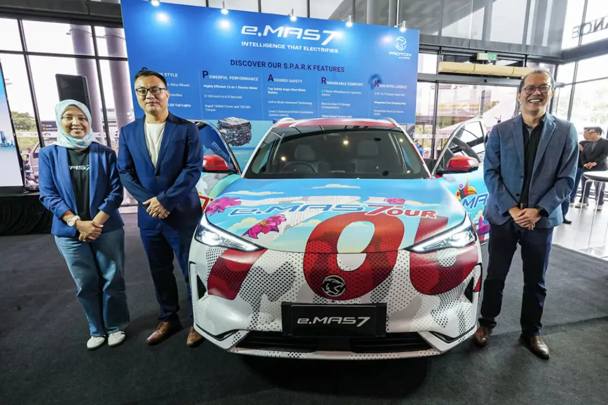 Proton Mulai Buka Pesanan untuk Mobil Listrik Pertama eMas 7 (ist)
