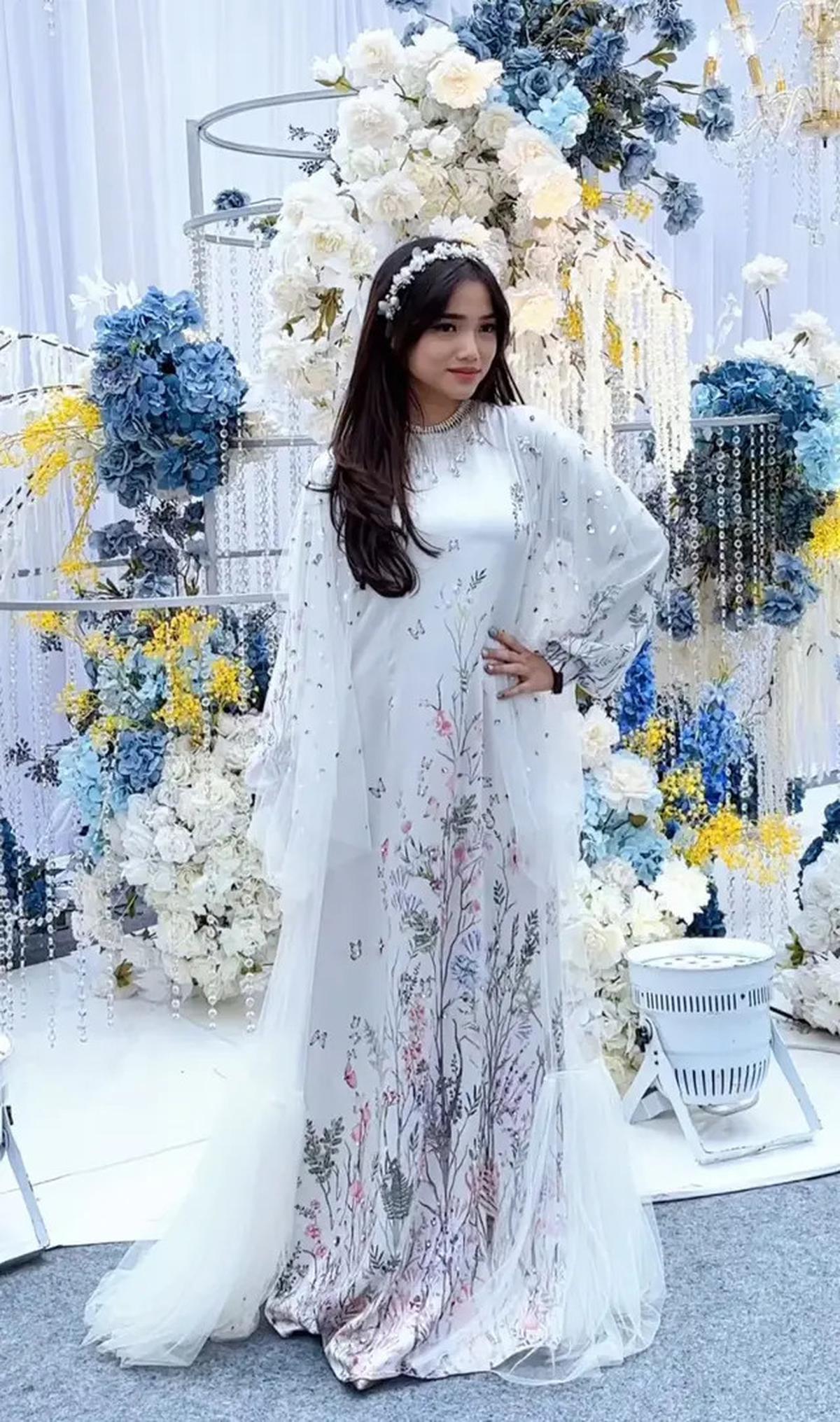 Model Baju Lebaran 2025 Warna Putih, Pancarkan Kesan Anggun dan Elegan