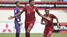 Penyerang Timnas Singapura di Piala AFF 2022, Ilhan Fandi. (Foto AFF Mitsubishi Cup).