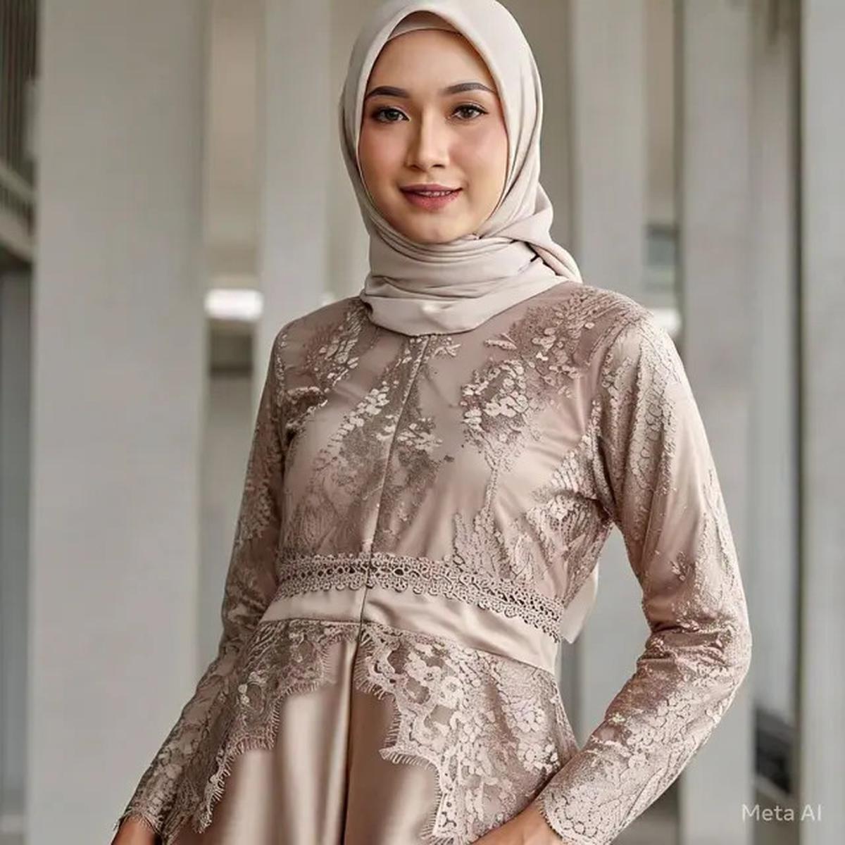 5 Tren Model Gamis Brokat Terbaru 2025, Tampil Anggun dan Stylish di Acara Spesial