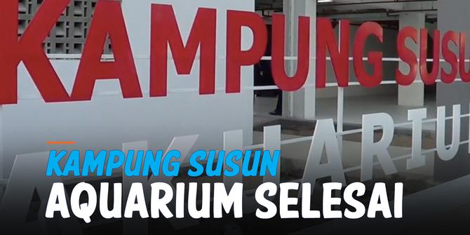 VIDEO: Digusur Ahok, Anies Resmikan Kampung Susun Aquarium