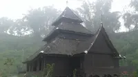 Masjid Tuo Kayu Jao Kabupaten Solok, Sumatera Barat. Liputan6.com/ Syahrul Rahmat)