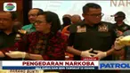 Petugas Bea Cukai dan BNN amankan 12 orang diduga bandar narkoba jaringan internasional yang membawa 110,84 kg sabu dab 18.300 butir ekstasi.