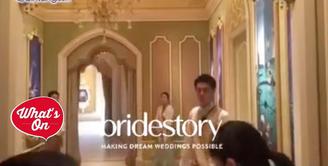 Suasana Resepsi Pernikahan Sandra Dewi dan Harvey Moeis di Disneyland Tokyo 