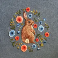 Coba deh, lihat, bordiran tangan berikut ini bikin gambar-gambarnya tampak hidup beneran. (Via: chloegiordano.com)