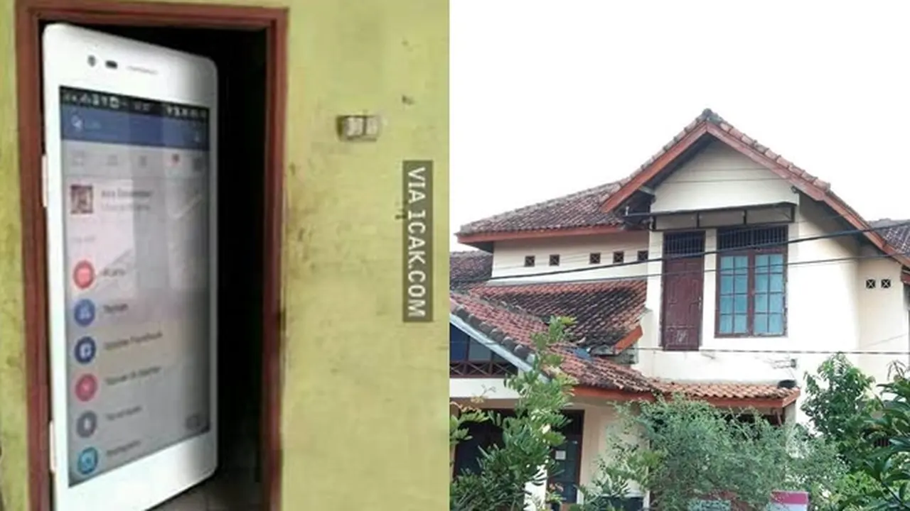 6 Desain Pintu Rumah Ini Nyeleneh, Absurd Banget