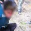 Pria berinisial R yang terlibat dalam penyerangan polisi saat penindakan narkoba di Desa Tumbang Kalemei, Katingan, saat ditangkap aparat kepolisian. (Liputan6.com/ Dok Ist)