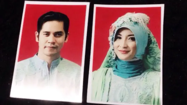 Ricky Perdana dan istrinya, Chaca Thakya