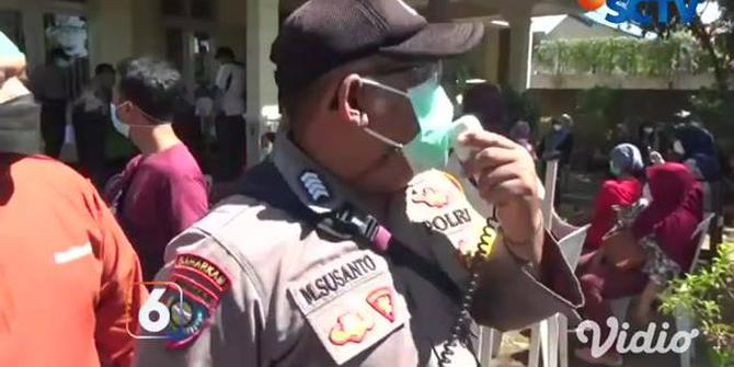 VIDEO: Vaksinasi Massal di Gubeng Surabaya Memicu Kerumunan Warga