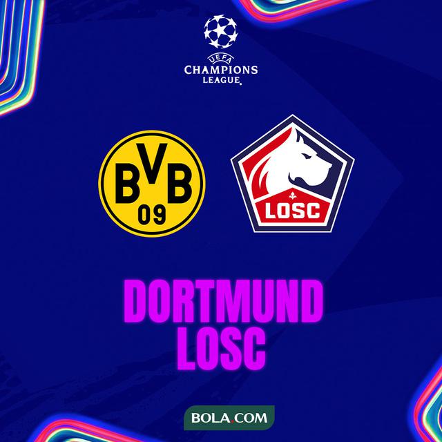 Liga Champions - Dortmund Vs LOSC