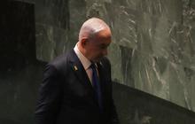 FOTO: Momen PM Israel Benjamin Netanyahu Pidato di Sidang Umum PBB Diwarnai Aksi Walk Out Sejumlah Negara