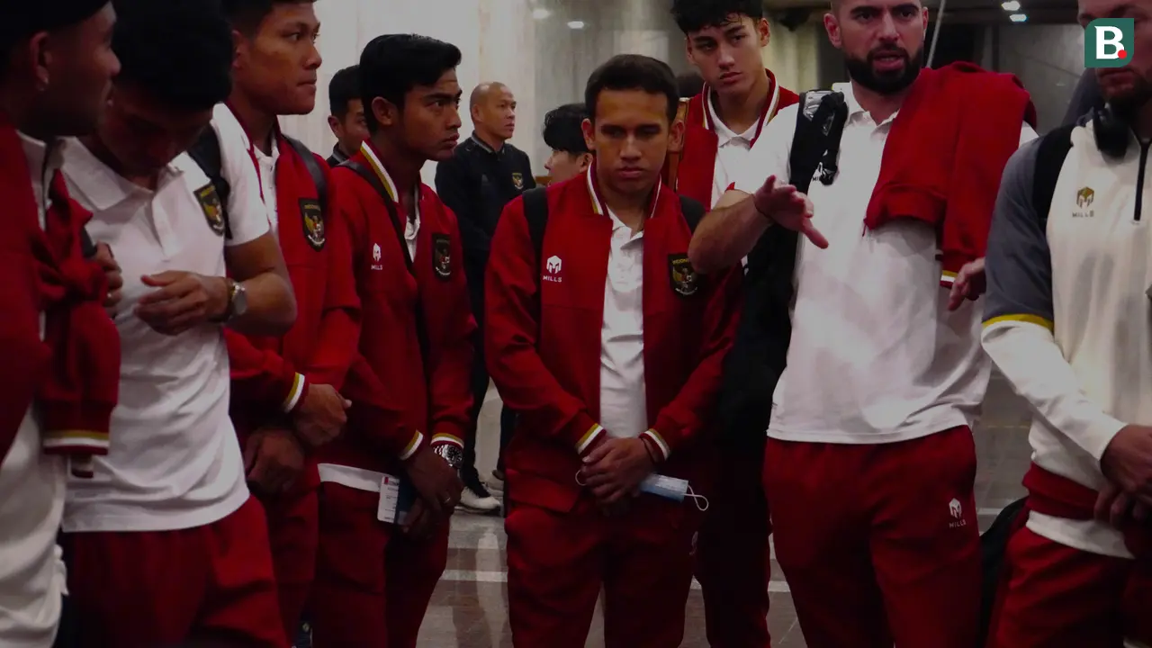 Skuad Timnas Indonesia tiba di Manila, Filipina