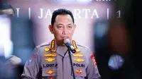 Kapolri Jenderal Listyo Sigit Prabowo. (Liputan6.com/Nanda Perdana Putra)
