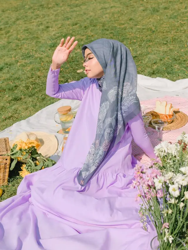 Nesa Aqila merasa bangga dirinya disebut mewakili filosofi kupu kupu yang tergambar melalui karya scarf Hidahasan (ist)