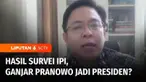 Hasil survei Indikator Politik Indonesia bulan Maret 2023, Ganjar Pranowo menjadi calon presiden dengan elektabilitas tertinggi, disusul Prabowo Subianto dan Anies Baswedan. Indikator politik menilai, tren elektabilitas Prabowo mengalami peningkatan ...