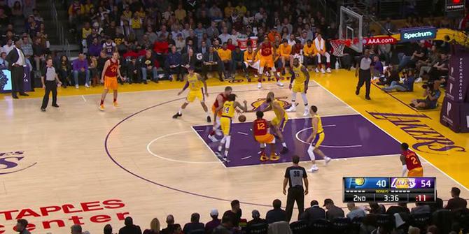 Cuplikan Pertandingan NBA : Lakers 104 vs Pacers 96