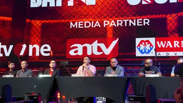 Ardie Bakrie dalam Konferensi Pers One Pride MMA Fight Night 88 "Battle for Glory"