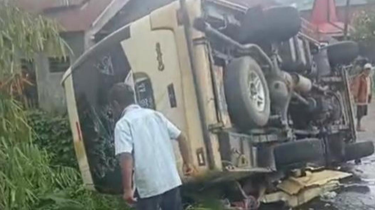 Kronologi Isuzu Elf Terguling di Tawangmangu, Ini Identitas 5 Korban Meninggal dan 11 Selamat