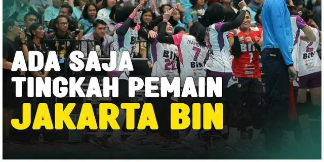 VIDEO: Lucu Banget, Para Pemain Jakarta BIN Berjoget Saat Raih Poin di Final PLN Mobile Proliga 2024