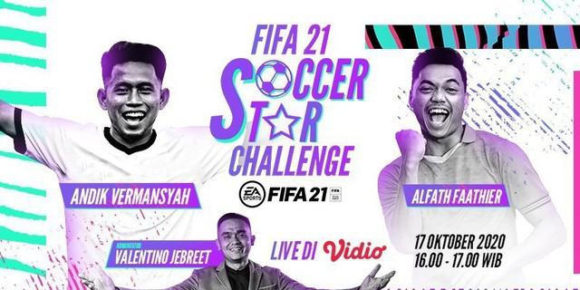 VIDEO: Putu Gede Kalah dari Alfath Faathier di FIFA 21 Soccer Star Challenge