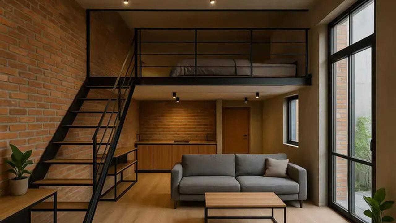 8 Rumah 5x7 Industrial Minimalis, Hunian Jadi Terasa Lapang dan Estetik