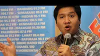 Ketua DPP PDIP Maruarar Sirait menilai pertarungan pilpres kali ini berlangsung sangat sengit bahkan sampai detik terakhir, Jakarta, Sabtu (23/8/2014) (Liputan6.com/Andrian M Tunay)