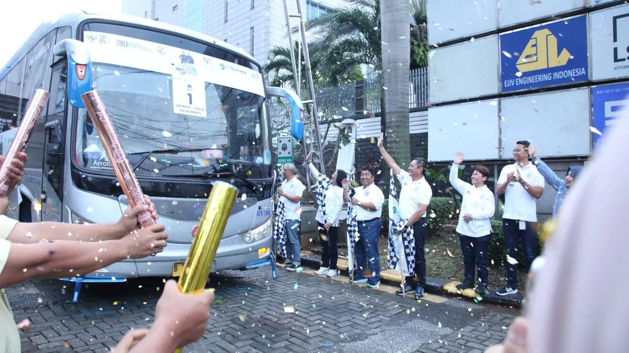 Surveyor Indonesia kembali gelar program mudik bersama BUMN dengan tema “Mudik Asyik Bersama BUMN 2024”.
