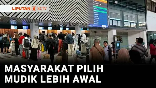 VIDEO: Jumlah Penumpang Pesawat Naik 12 Persen di H-9 Lebaran