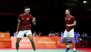 Sengit hingga Akhir, Tim Bulutangkis Putra Indonesia Taklukkan Malaysia dan Lolos ke Semifinal Asian Games 2026