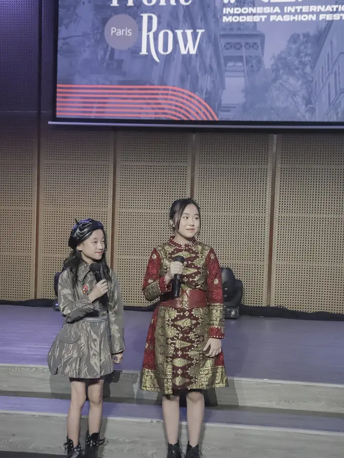 2 Desainer Cilik Asal Bandung Siap Tampilkan Koleksinya di Paris