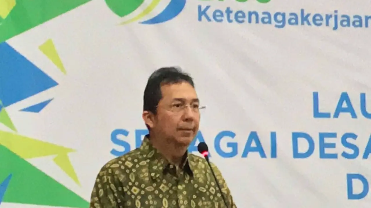 Direktur Perluasan dan Hubungan Antar Lembaga BPJS TK, E. Ilyas Lubis