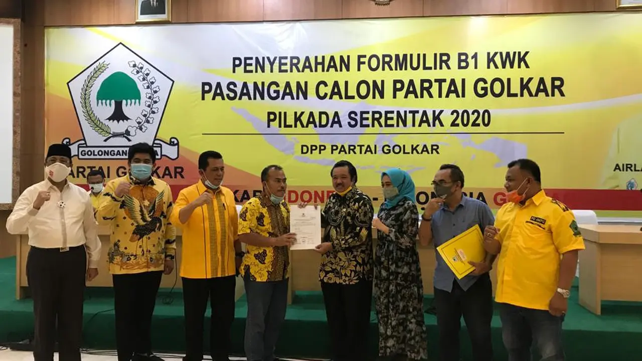 Tim Pemenangan Pemilu Sumatera 1 DPP Partai Golkar menetapkan 53 bakal calon kepala daerah