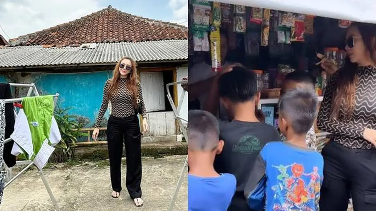 Dikira Nyaleg, Ini 7 Momen Aura Kasih Blusukan di Kampung Padat Penduduk
