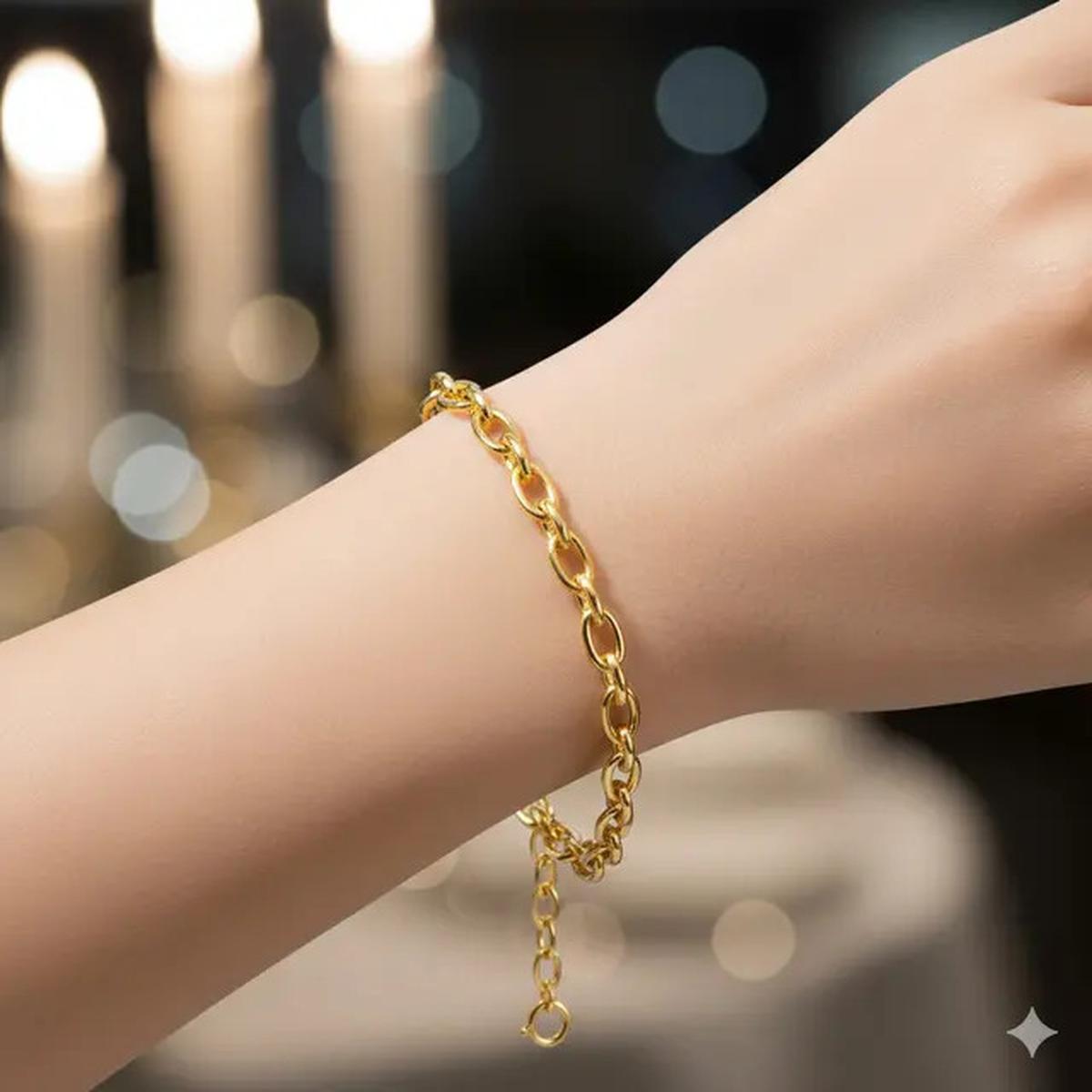 7 Model Gelang Rantai 3 Gram Polos yang Ringkas tapi Jadi Favorit Banyak Orang