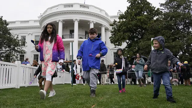 Tradisi Easter Egg Roll Kembali ke Gedung Putih